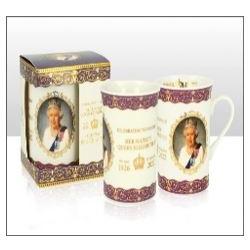 Queen Elizabeth II Commemorative Lippy Mug in a Box 12pc