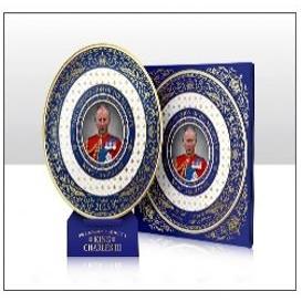 King Charles III Plate