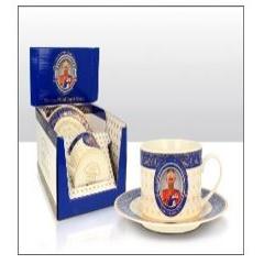 King Charles III Cup & Saucer 6pc
