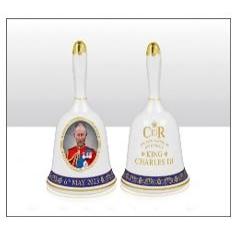 King Charles III Ceramic Bell 12pc