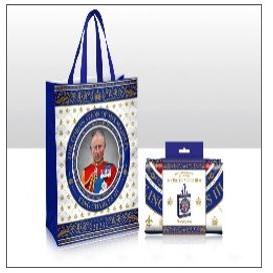 King Charles III Non Woven Bag 12pc