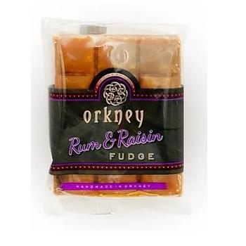 Orkney Rum & Raisin Fudge