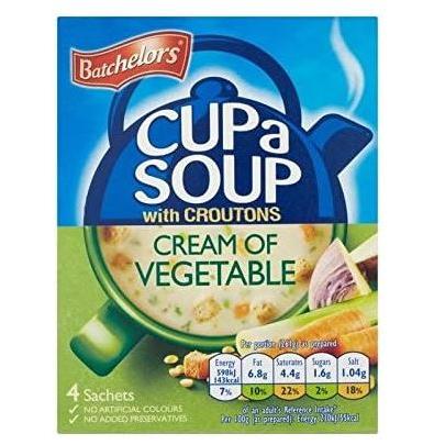 Batchelors Cupa Soup Cream of Vegetable