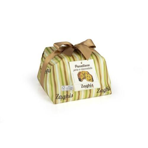 Zaghis Panettone Regale Pere e Cioccolato