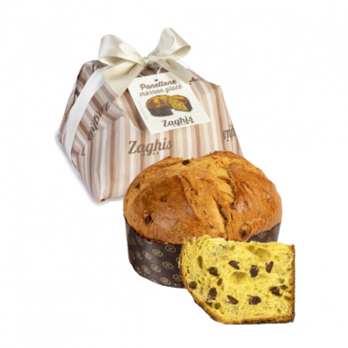 Zaghis Panettone Regale Marron Glace