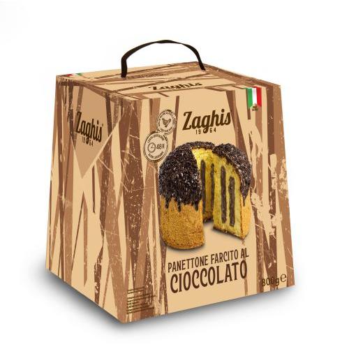 Zaghis Panettone Farcito Cioccolato Crema