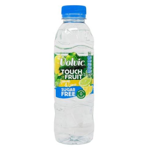 Volvic Sugar Free Touch of Fruit Water- Lemon & Lime