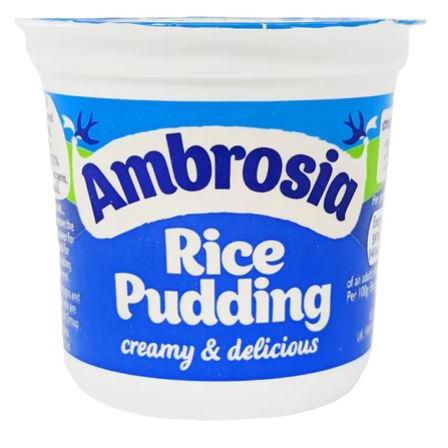 Ambrosia Creamed Rice Pudding