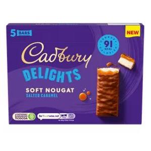 Cadbury Delights Soft Nougat Salted Caramel