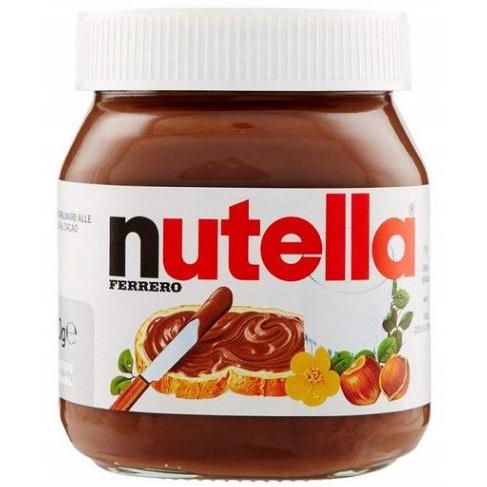 Nutella Hazelnut Chocolate Spread Jar