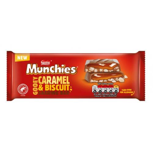 Nestle Munchies Caramel Biscuit Block