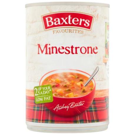 Baxters Baxter Soup Fav Minestrone