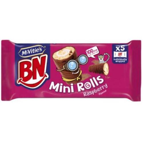 McVitie's BN Raspberry Mini Rolls