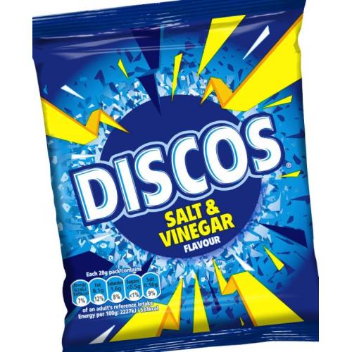 Walkers Discos Salt & Vinegar