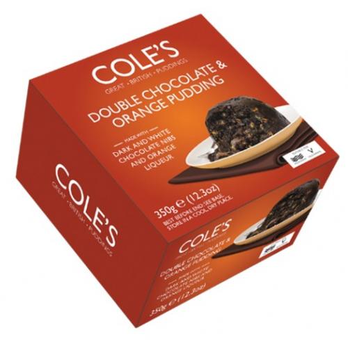 Cole's Double Chocolate & Orange Pudding
