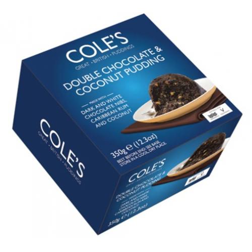 Cole's Double Chocolate & Coconut Pudding