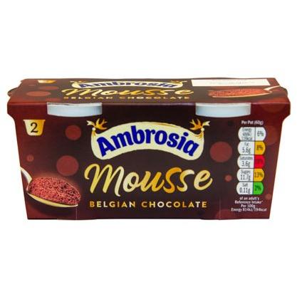 Ambrosia Mousse Belgian Chocolate
