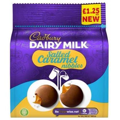 Cadbury Salted Caramel Nibbles