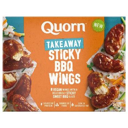 Quorn Takeaway Sticky BBQ Wings