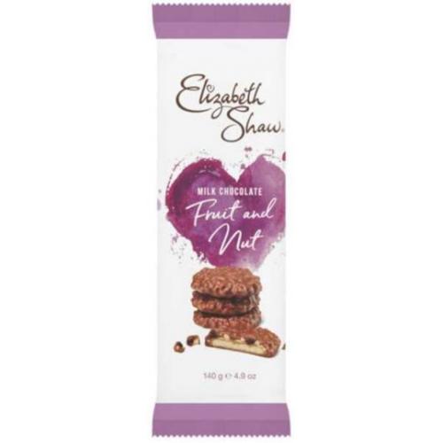 Elizabeth Shaw Milk Chocolate Biscuits - Fruit & Nut
