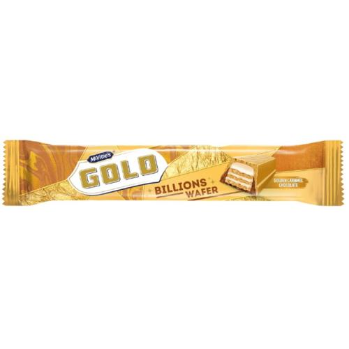 McVitie's Gold Billions Wafer Golden Caramel Chocolate