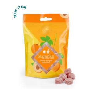 SugarSin Peach Sangria Gummies Pouch