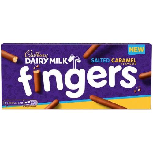 Cadbury Chocolate Salted Caramel Fingers