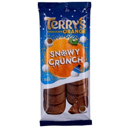 Terry's Chocolate Orange Snowy Crunch Tablet