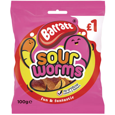 Barratt Sour Worms