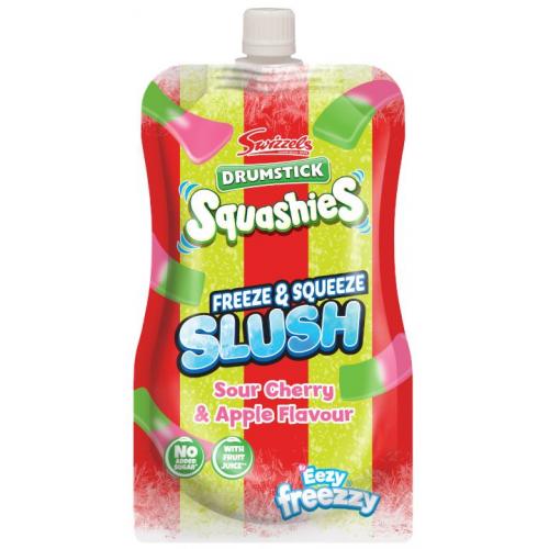 Swizzels Apple & Sour Cherry Slush Pouches