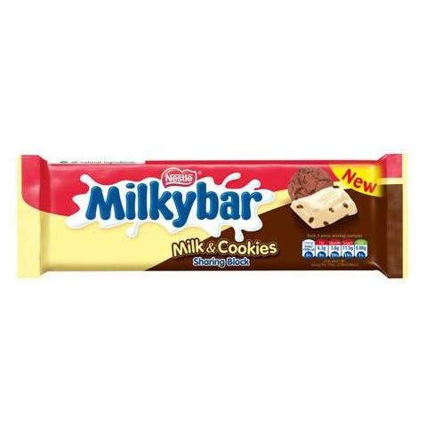 Milkybar Milk & Cookies Sharing Block