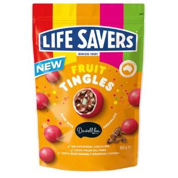 LifeSavers Fruit Tingles Chocolate Balls