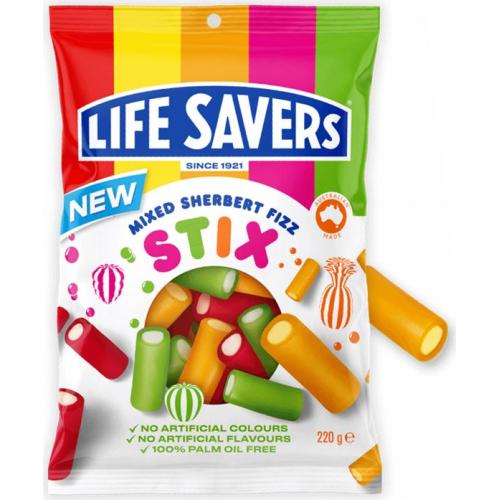 LifeSavers Stix Mixed Sherbert Fizz