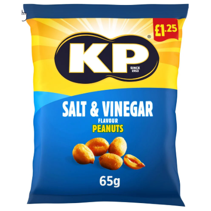 KP Nuts - Salt & Vinegar Peanuts