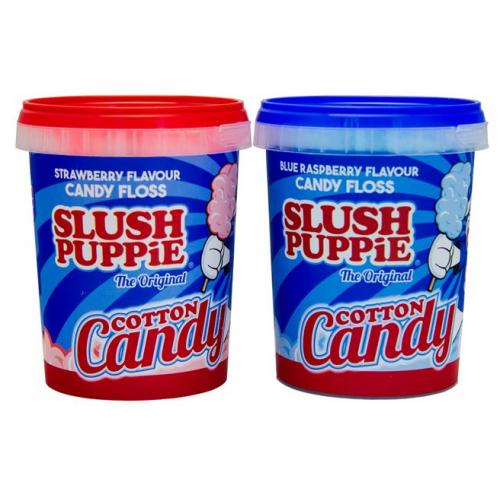 Slush Puppie Cotton Candy Strawberry & Blue Raspberry