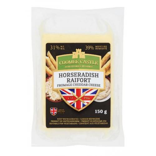 Coombe Castle - Horseradish Cheddar