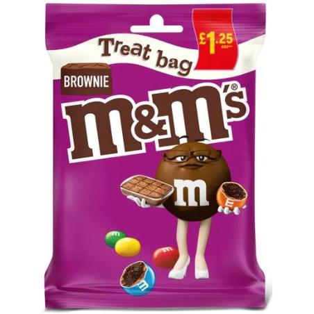 Mars M&Ms Brownie Bites Treat Bag