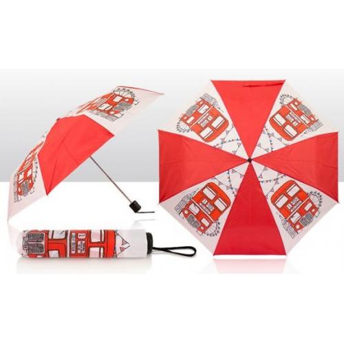 Umbrella - Sketchy London Bus Collapsible