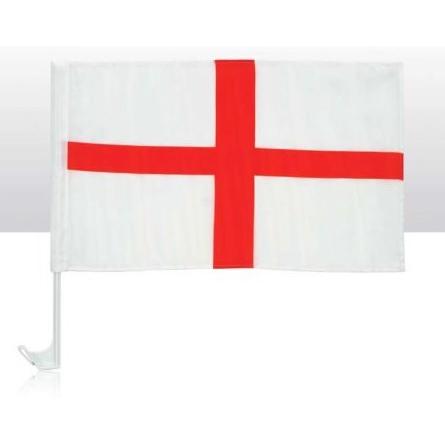 Flag Car - St George England 30cm x 45cm