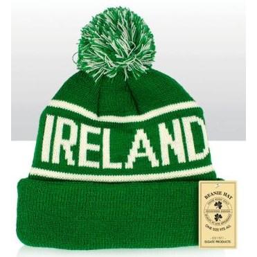 Bobble Hat - Ireland Beanie