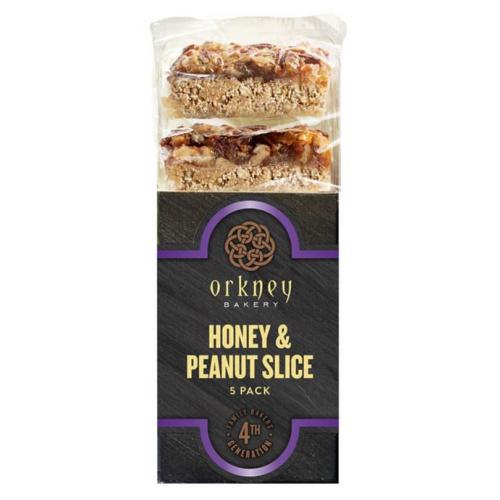Orkney Honey & Peanut Slices (5 Slice)