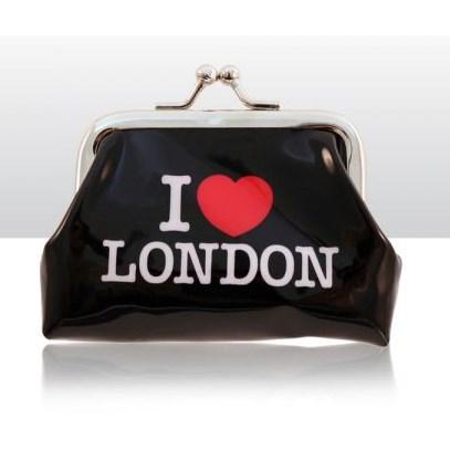 I Love London PVC Clip Purse