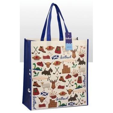 Scotland Icons PP Non Woven Bag