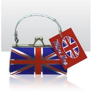 Leather Look Union Jack Handbag