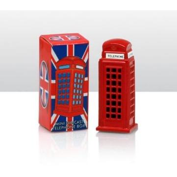 London Souvenir - Metal Baby Telephone Box