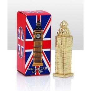 London Souvenir - Metal Baby Big Ben Gilted