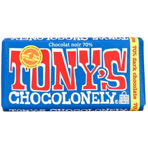 Tony's Chocolonely Dark Chocolate 70% Cacao