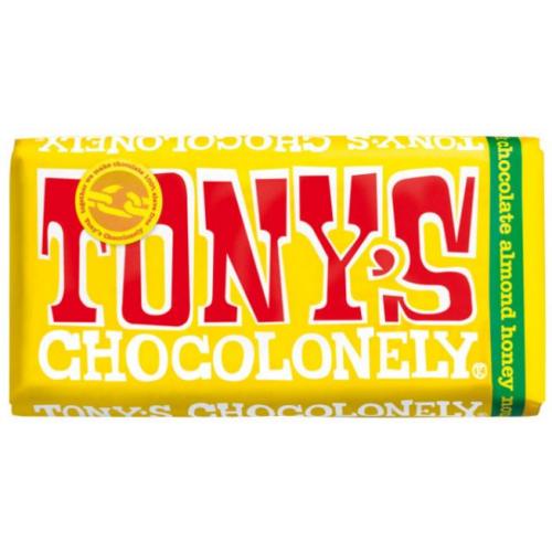 Tony's Chocolonely Milk Chocolate Almond Honey Nougat