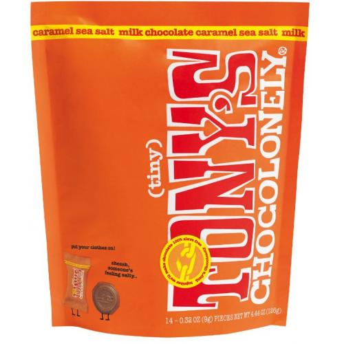 Tony's Chocolonely Littl' Bits Caramel Sea Salt Pouch