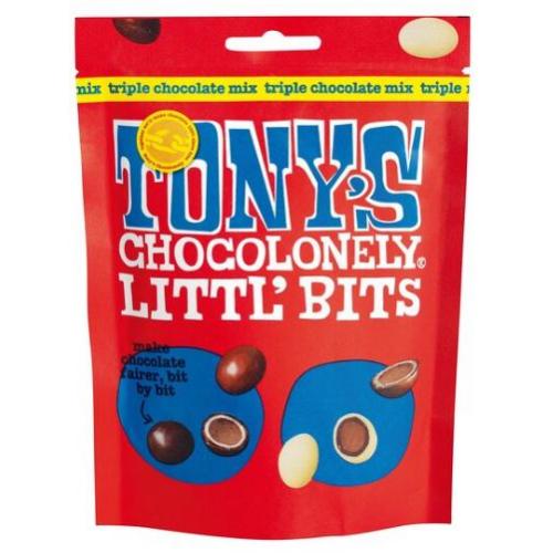 Tony's Chocolonely Littl' Bits Triple Chocolate Mix